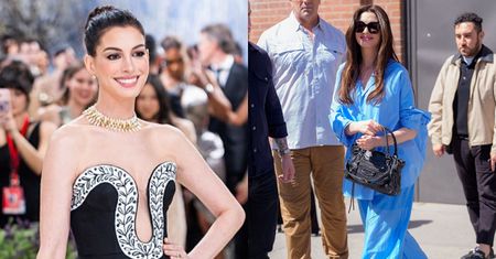 Tak Anne Hathaway ukrywała ciążę. Jeszcze w zeszłym miesiącu brylowała na MET Gali (ZDJĘCIA)