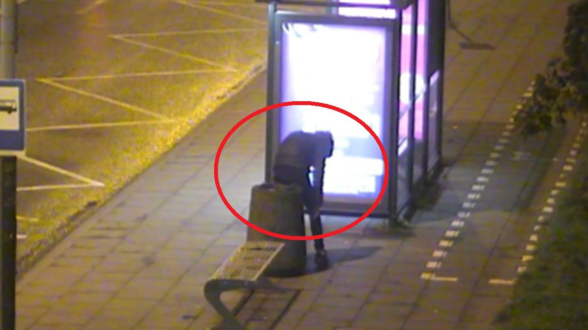 Strażnicy interweniowali na jednym z przystanków.