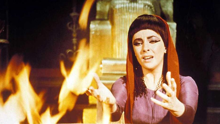 Elizabeth Taylor w roli "Cleopatry"