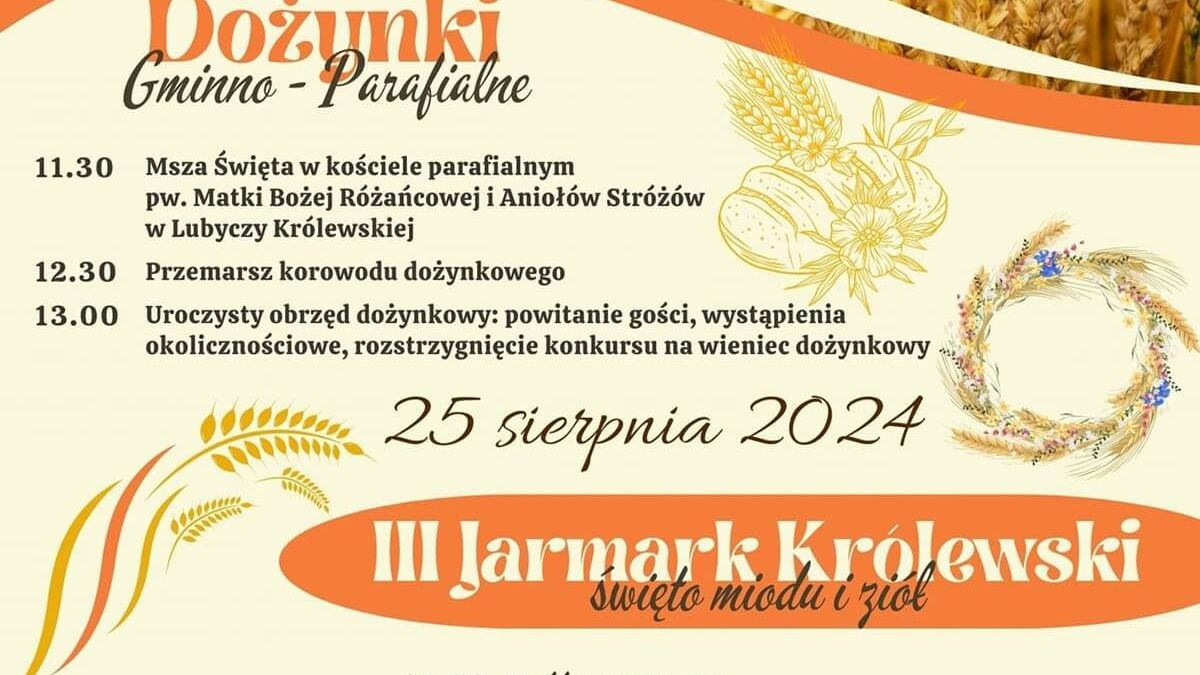 Dożynki w Lubyczy Królewskiej 2024