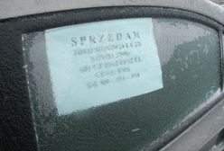 Uważaj! Możesz zapłacić za kartkę „sprzedam” na szybie samochodu