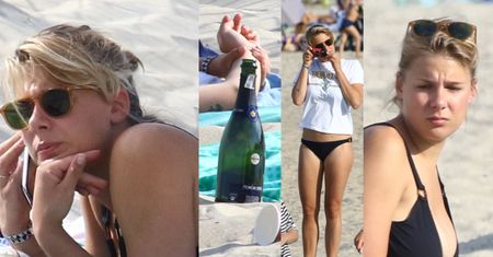Humorzasta Wierzbicka wygina ciało na plaży (ZDJĘCIA)