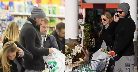 Pan i pani Majdan na zakupach w supermarkecie