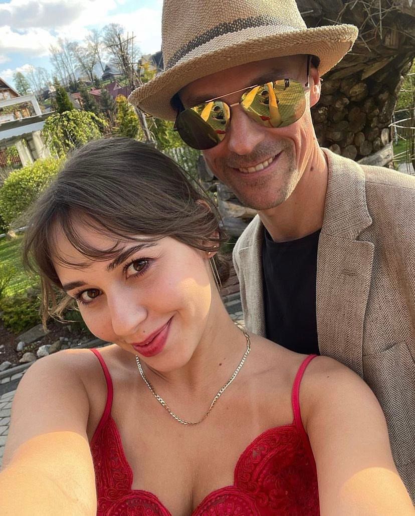 Marcelina Ziętek i Piotr Żyła