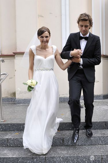 Reni Jusis i Tomek Makowiecki pobrali się 8 sierpnia 2007 roku