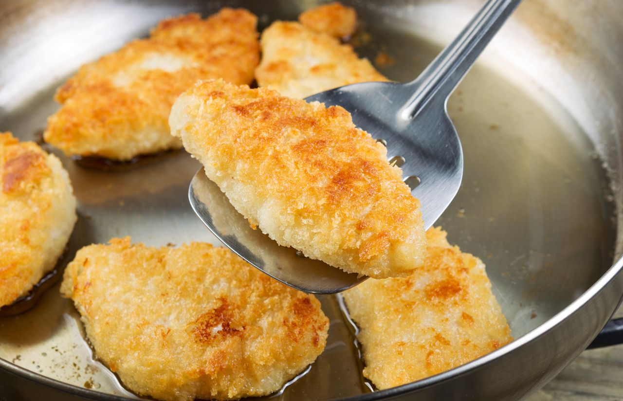 Fry perfect fish without breading using this simple trick