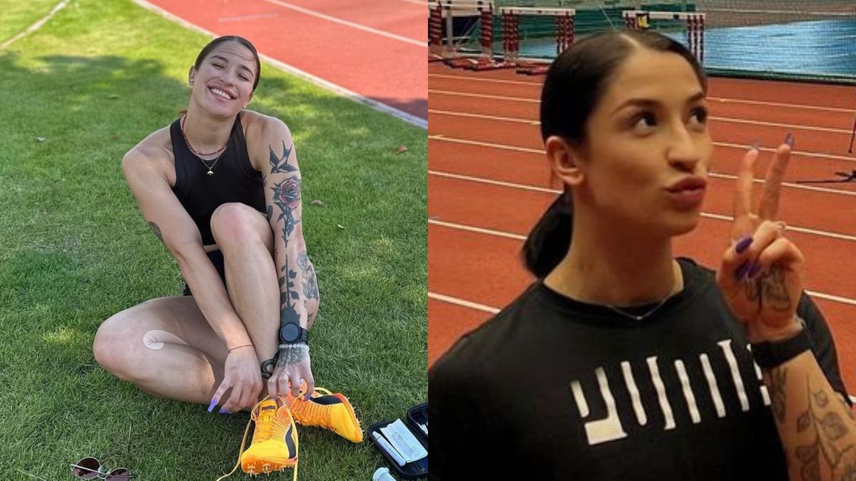 Ewa Swoboda prywatnie. Jest miłośniczką tatuażu i ukochaną pewnego płotkarza