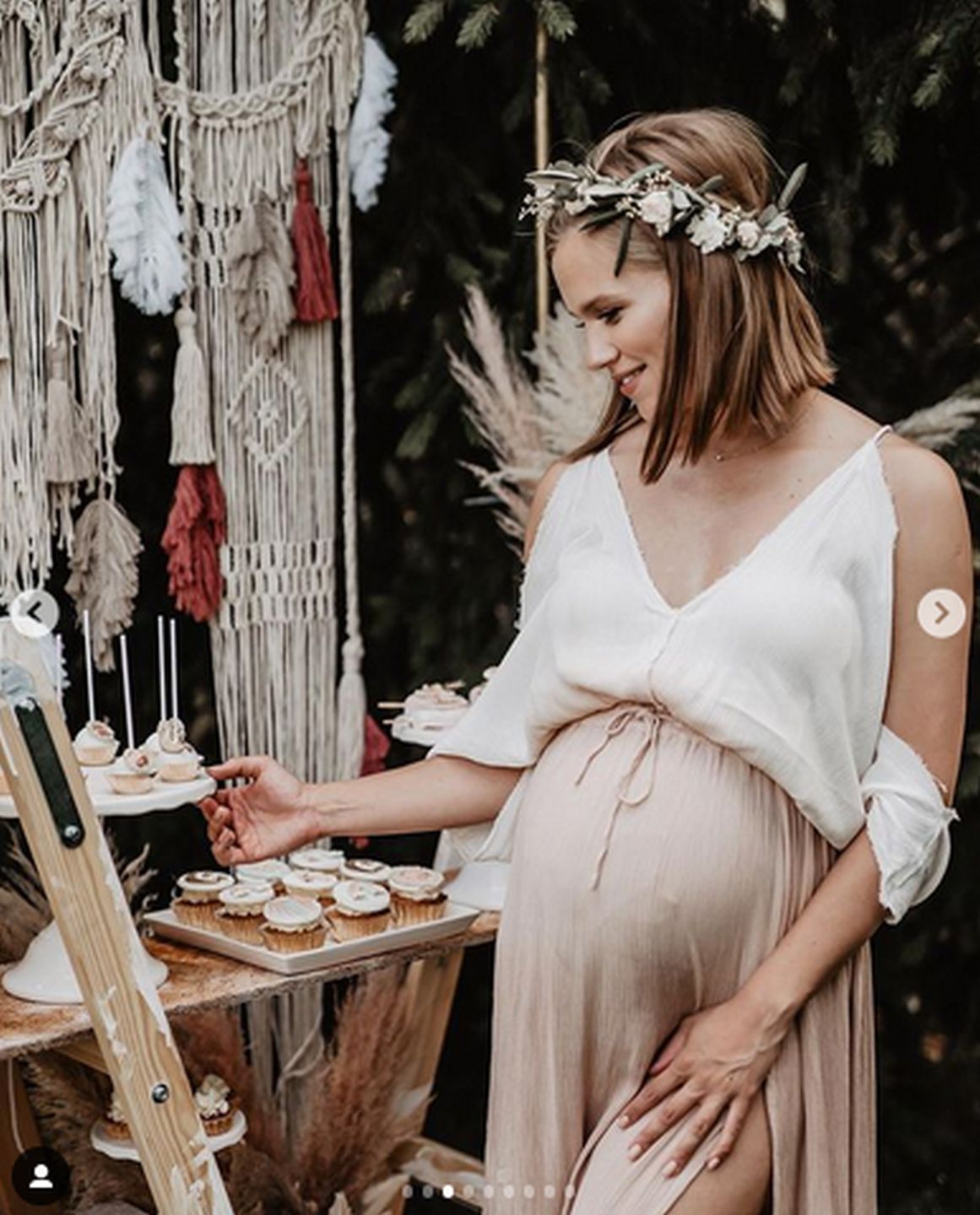 Agnieszka Kaczorowska chwali się baby shower
