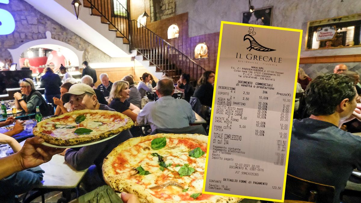 Jeden z czytelników podzielił się z nami wyjątkowym rachunkiem z Sardynii. 