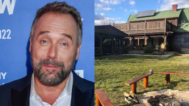 Łukasz Nowicki pokazał klimatyczny salon. Tak urządził swoją chatę na wsi (FOTO)