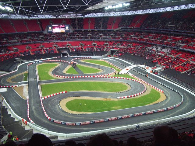 Race of Champions na stadionie Wembley (fot. Ben Ashcroft)