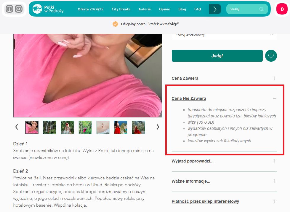 Wyjazd z Magdą Stępień na Bali