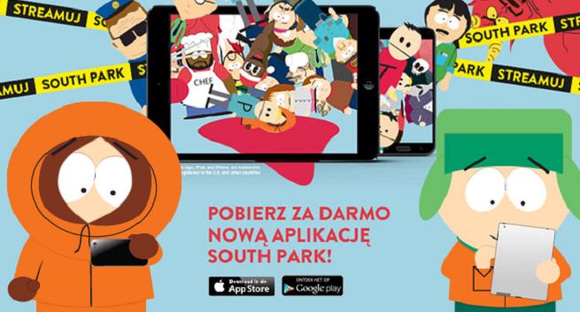 Comedy Central uruchamia aplikację mobilną z odcinkami „South Park”