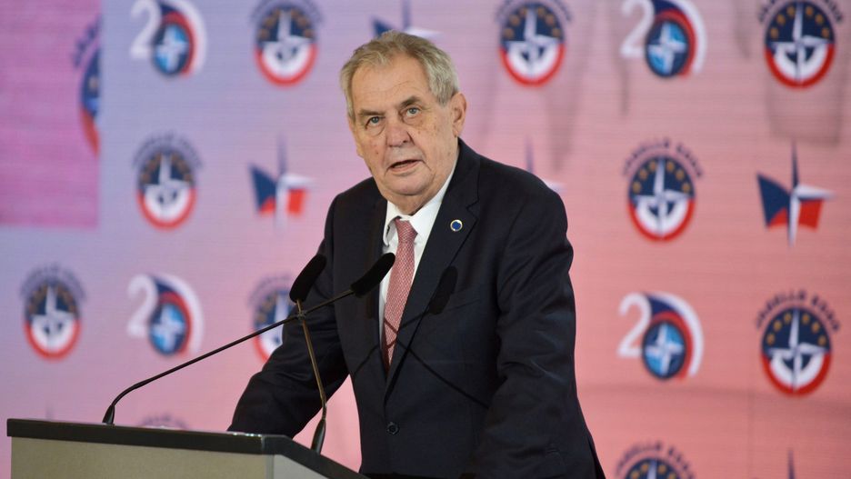 Prezydent Czech Milosz Zeman w szpitalu 