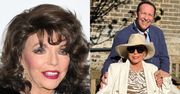 92-letnia Joan Collins ODSŁONIŁA NOGI, pozując u boku młodszego o trzy dekady męża. Petarda? (FOTO)