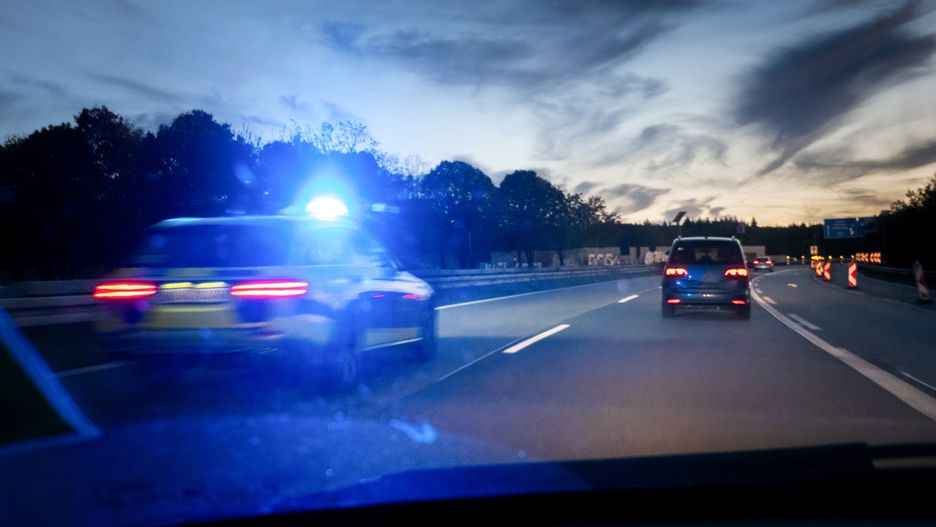 Radiowóz niemieckiej policji