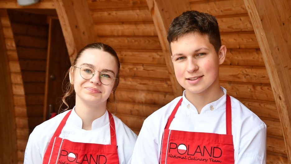 Członkowe Narodowej Kadry Kulinarnej Joanna Kaniewska i Leon Tyrała z Pińczowa podczas Polskich Kulinariów 2025 w niedzielę, 7 września.