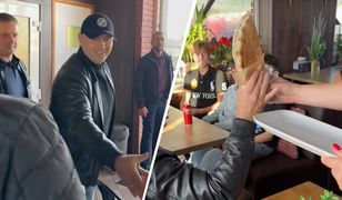 Prezydent na kebabie z uczniami. "Obietnic trzeba dotrzymywać!"