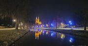 Park Sienkiewicza po zmroku wygląda wyjątkowo