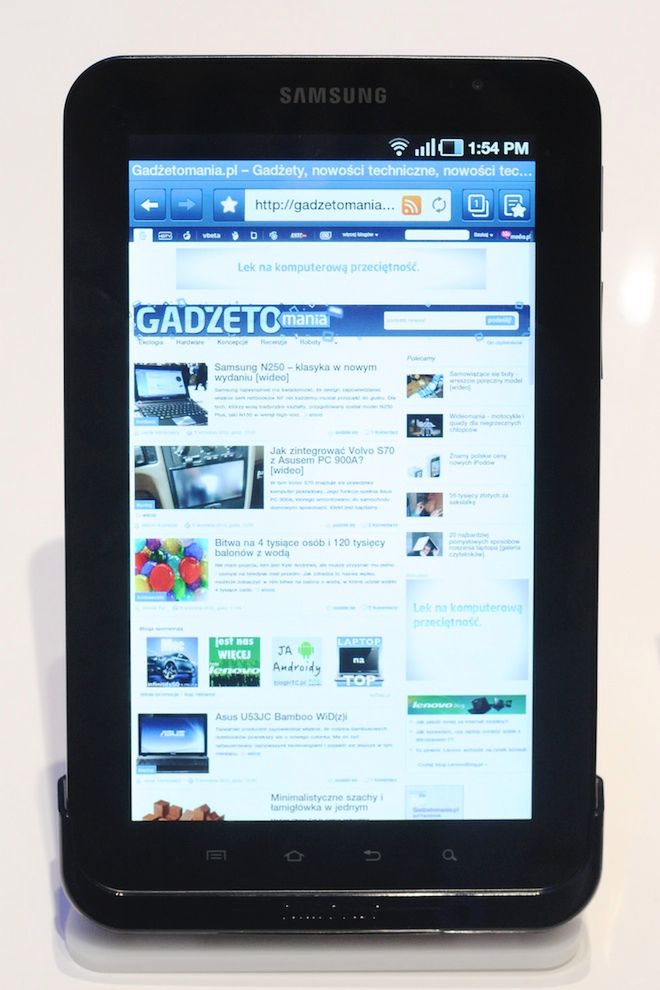 Samsung Galaxy TAB – pierwsze wrażenia [wideo + galeria] 22