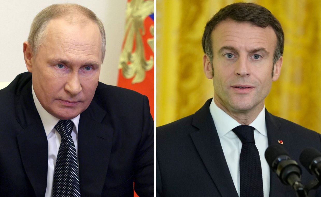 Negocjacje czy kapitulacja? Macron o Putinie