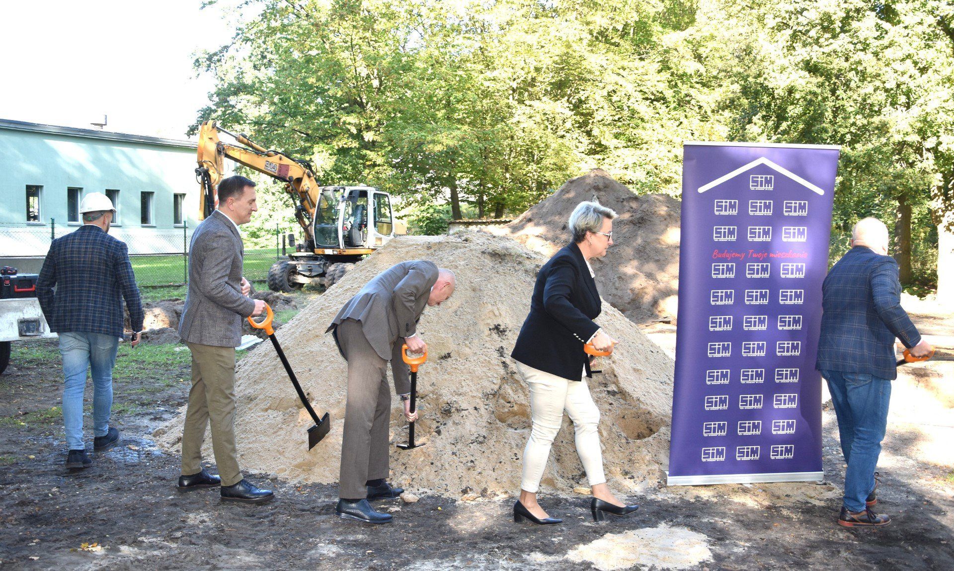 Budowa bloków w Potulicach