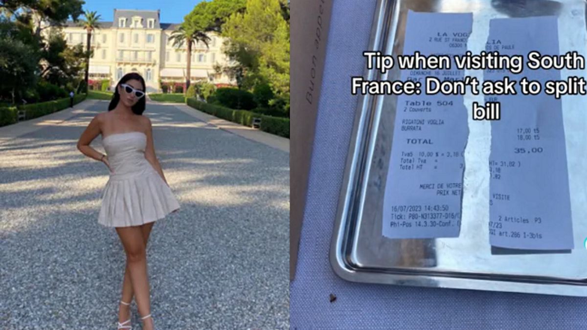 Turystka z Włoch była zaskoczona zachowaniem kelnera