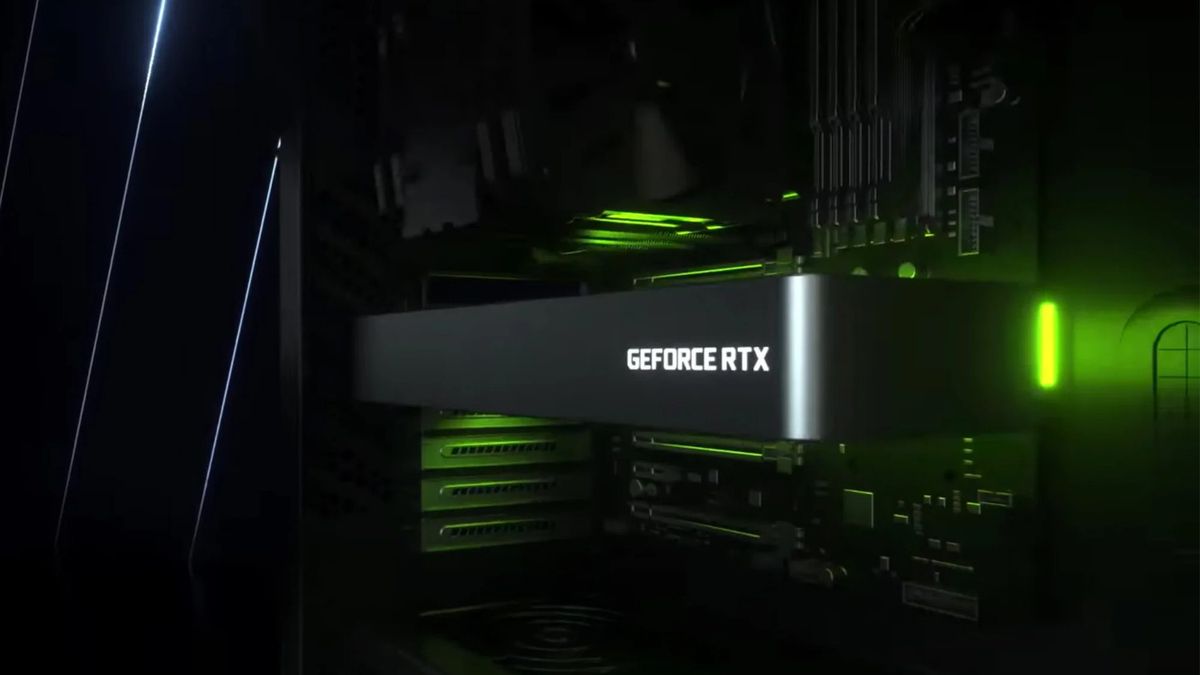 Karta graficzna Nvidia GeForce RTX.