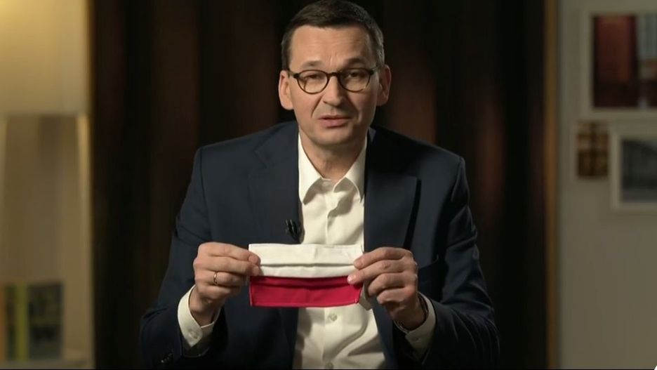 Mateusz Morawiecki o koronawirusie w Polsce. Wśród pytań wybory 2020, tarcza antykryzysowa i matury