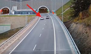 Chorwat nagrany na S1. Cała Polska zobaczy. Ręce opadają