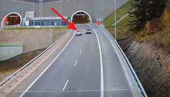 Chorwat nagrany na S1. Cała Polska zobaczy. Ręce opadają