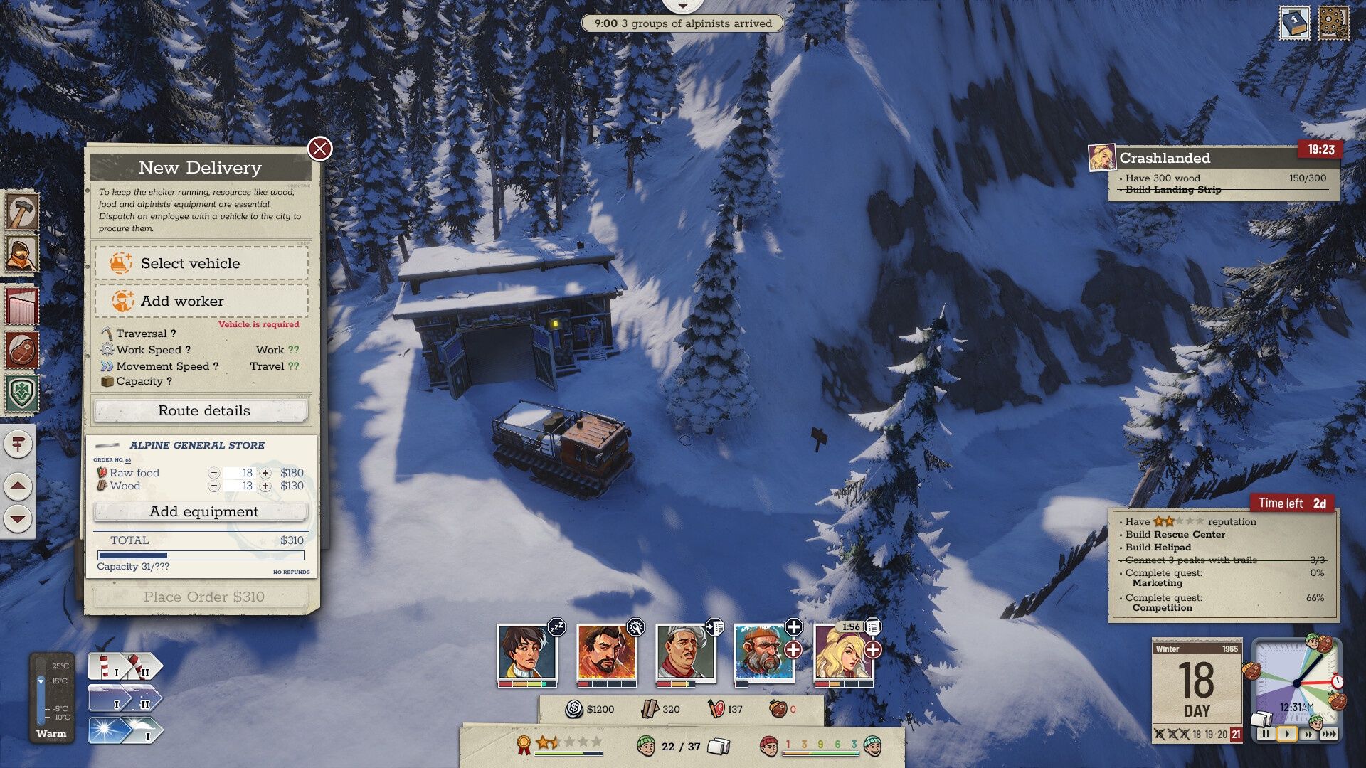 Above the Snow – zapowiedź ekonomicznej gry strategicznej osadzonej w Alpach