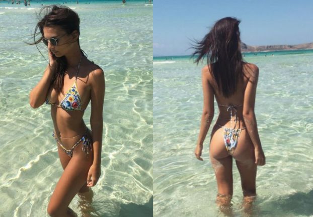 Emily Ratajkowski pokazuje pośladki na Instagramie 