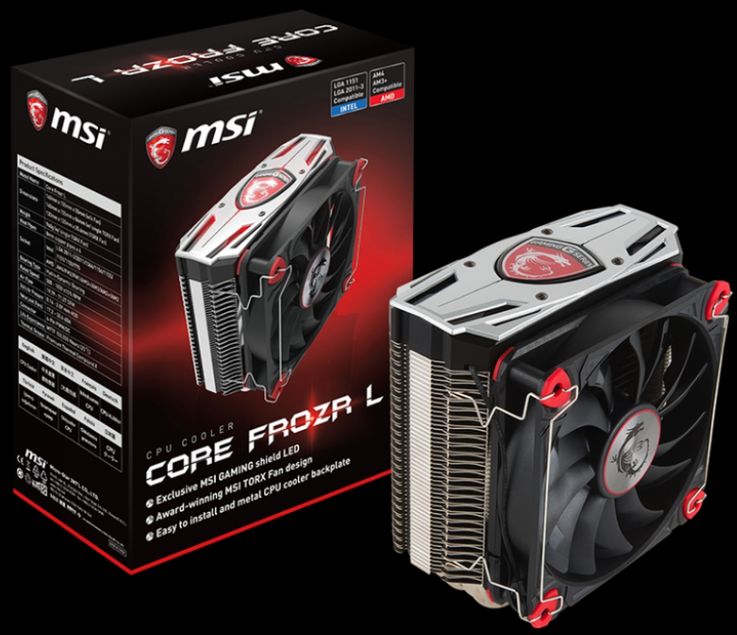 MSI Core Frozr L: potężne i wydajne chłodzenie procesora o TDP 200 W