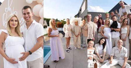 Wersow wyprawiła wystawne baby shower nad basenem. Razem z Frizem zdradzili gościom IMIĘ CÓRKI (ZDJĘCIA)