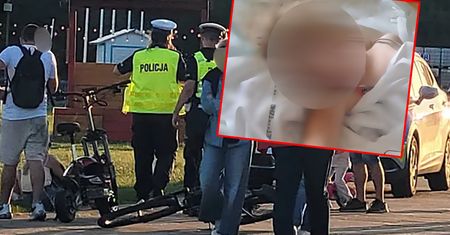 Wjechał "hulajnogą" w 7-latkę. Policja potwierdza. Miał być mandat