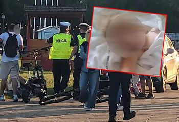 Wjechał "hulajnogą" w 7-latkę. Policja potwierdza. Miał być mandat