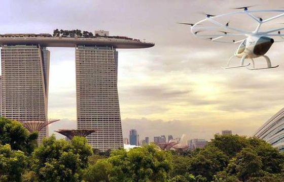 Singapur będzie testował autonomiczne drony - taksówki