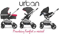 Wózki Chicco Urban reklamowane jako „prawdziwy komfort w mieście” (wideo)