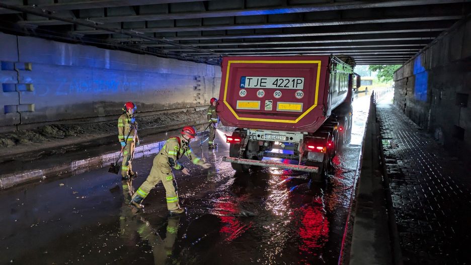 Ulewy w woj. śląskim