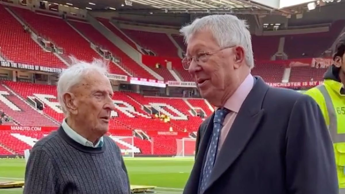 Alex Ferguson poznał 100-letniego kibica