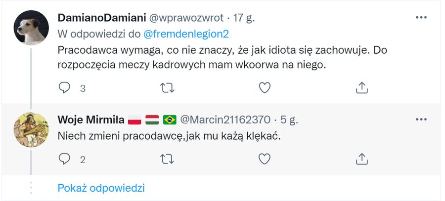 Twitter oburzony zachowaniem Piotra Zielińskiego
