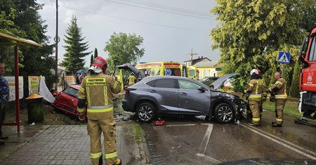 Tragedia na Mazowszu. Przerażający wypadek, w jednym z aut dziecko