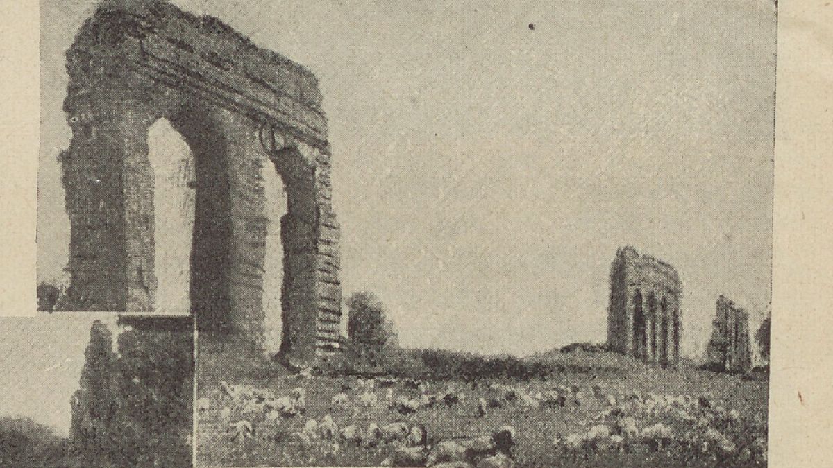 Ruiny przy Via Appia