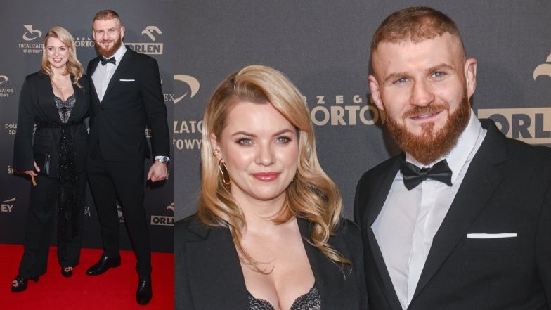 Jan Błachowicz z partnerką