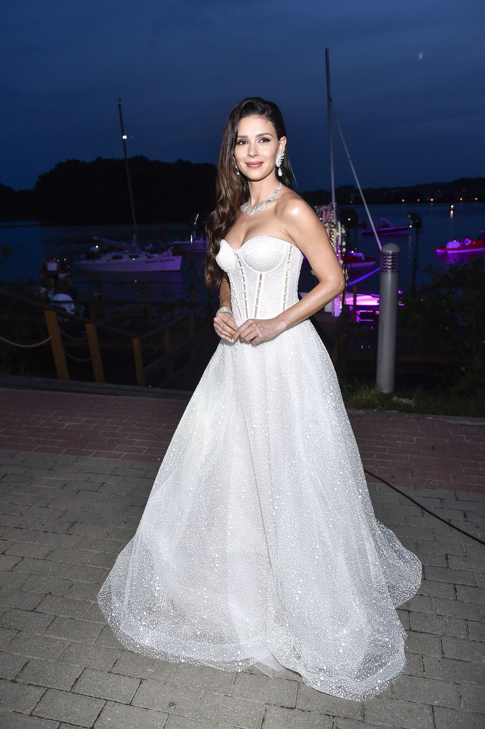 Klaudia Halejcio na Festiwalu Weselnych Przebojów w Mrągowie