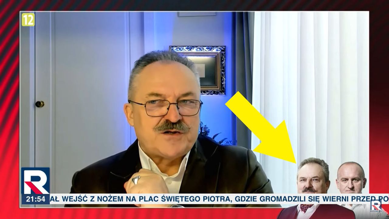 Poseł udaje dziennikarza. Takie rzeczy tylko w TV Republika