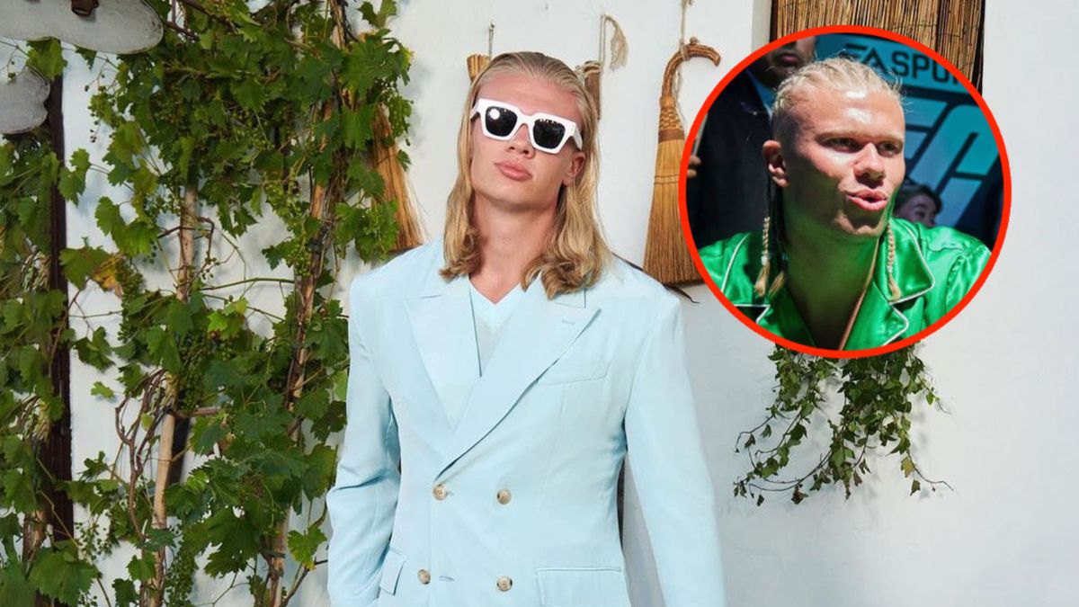 Erling Haaland zaskoczył strojem