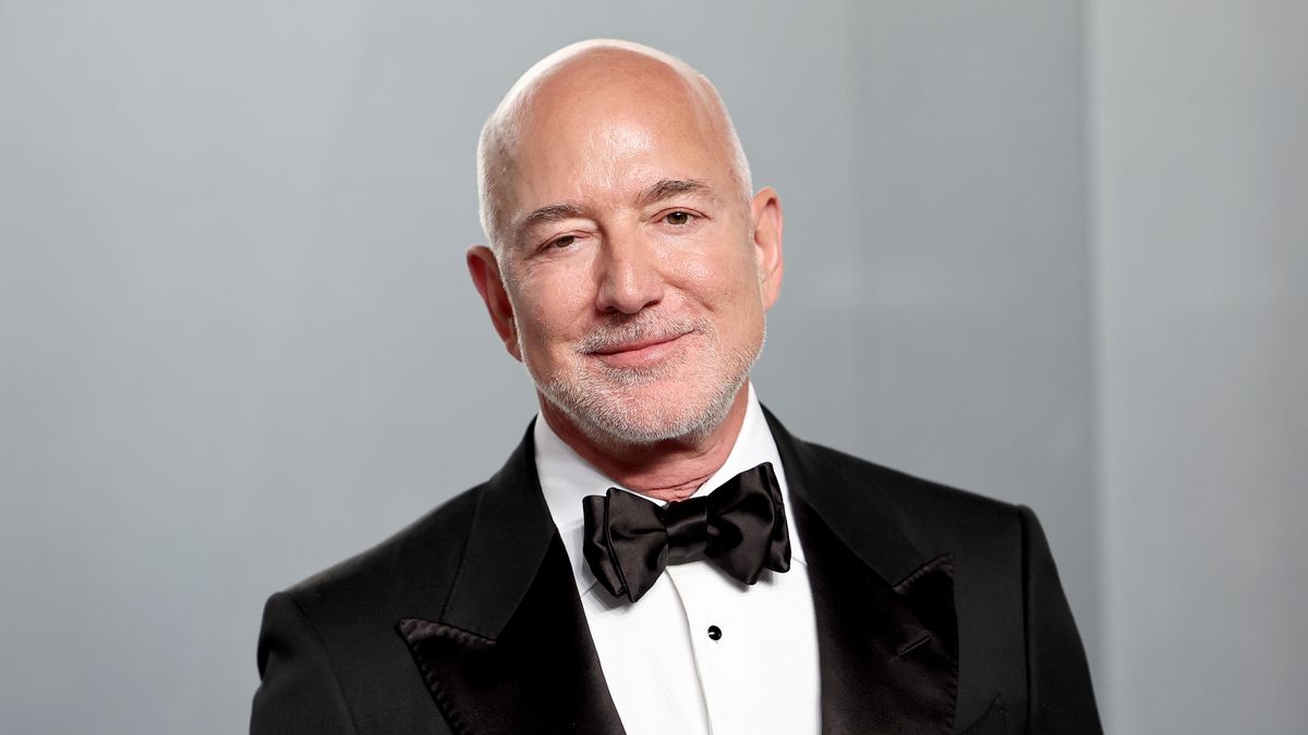 LOS ANGELES, CALIFORNIA - MARCH 15: Jeff Bezos attends the 2026 Vanity Fair Oscar Party Hosted By Mark Guiducci  at Los Angeles County Museum of Art on March 15, 2026 in Los Angeles, California. (Photo by Jamie McCarthy/WireImage)