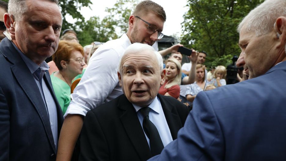 Spotkanie Jarosława Kaczyńskiego z mieszkańcami Sokołowa Podlaskiego